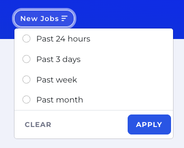 new jobs filter